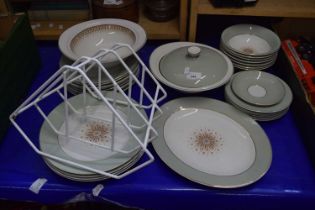 A quantity of Grindley & Co satin white dinner wares
