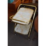 Retro tea trolley