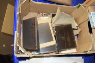 Quantity of assorted photographic plates