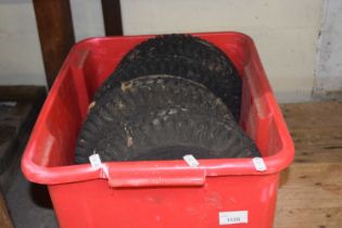 Four wheelbarrow tyres