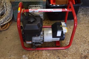 110v petrol generator with a Briggs & Stratton engine