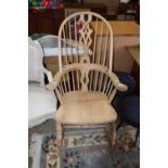 A Windsor style rocking chair