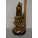 A continental painted Spelter figurine