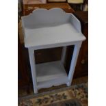 A painted pine wash stand