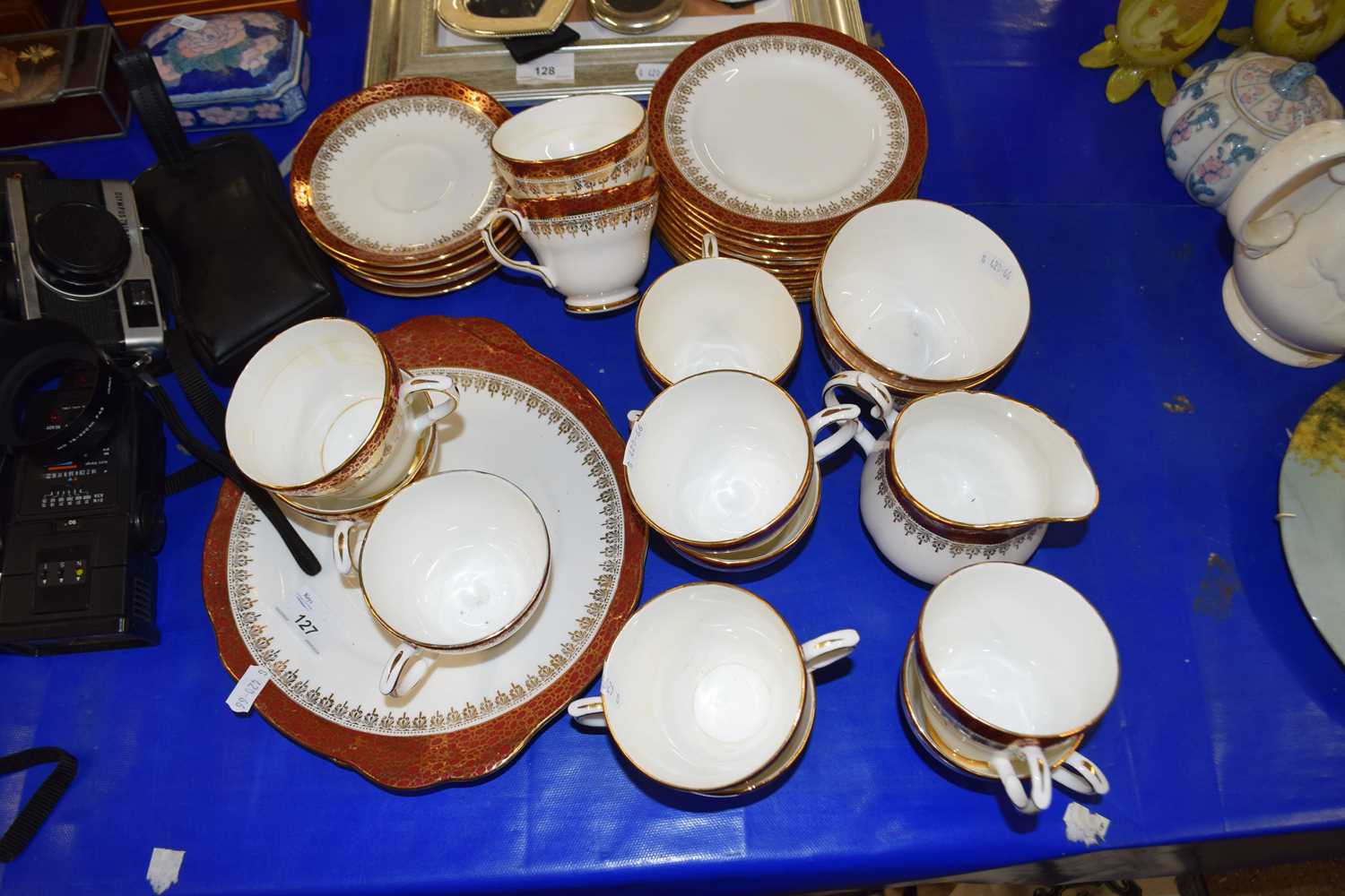 A quantity of Duchess Winchester pattern tea wares