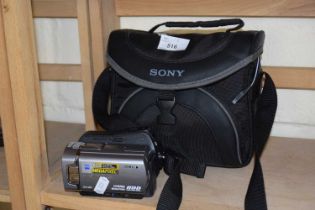 Sony video camera