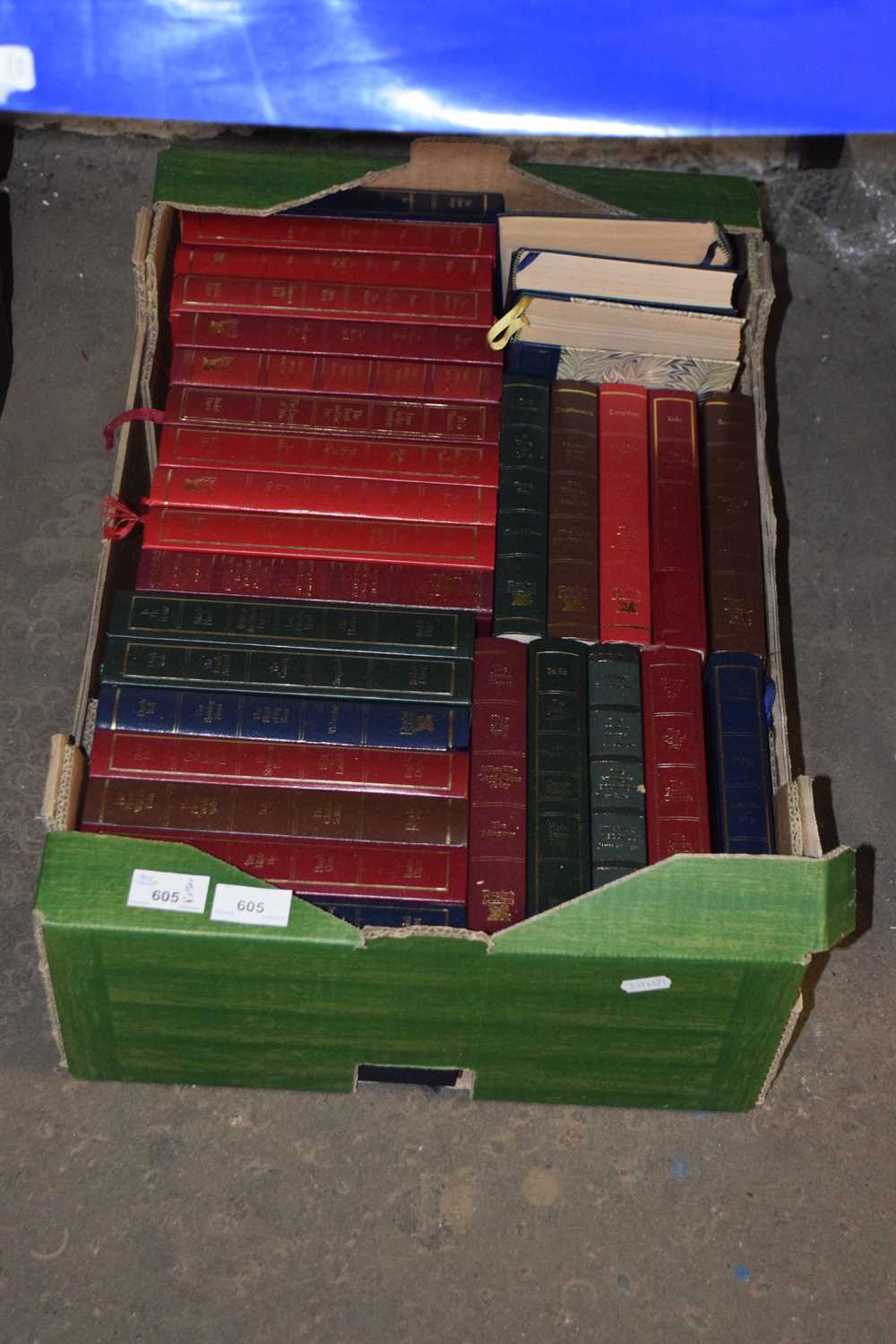 Box of books mainly Readers Digest