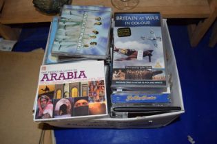 Box of various assorted CD's, videos etc