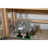 Mixed Lot: Various assorted glass wares etc