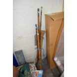 Mixed Lot: Fishing rods and accessories