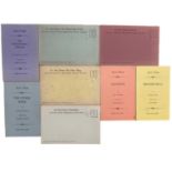 Ariel Poem Faber and Faber. Four Scarce booklets. The Winnowing Dream by Walter De La Mare. Nativity