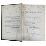 DARWIN, Charles. On the Origin of Species by Means of Natural Selection, or the Preservation of