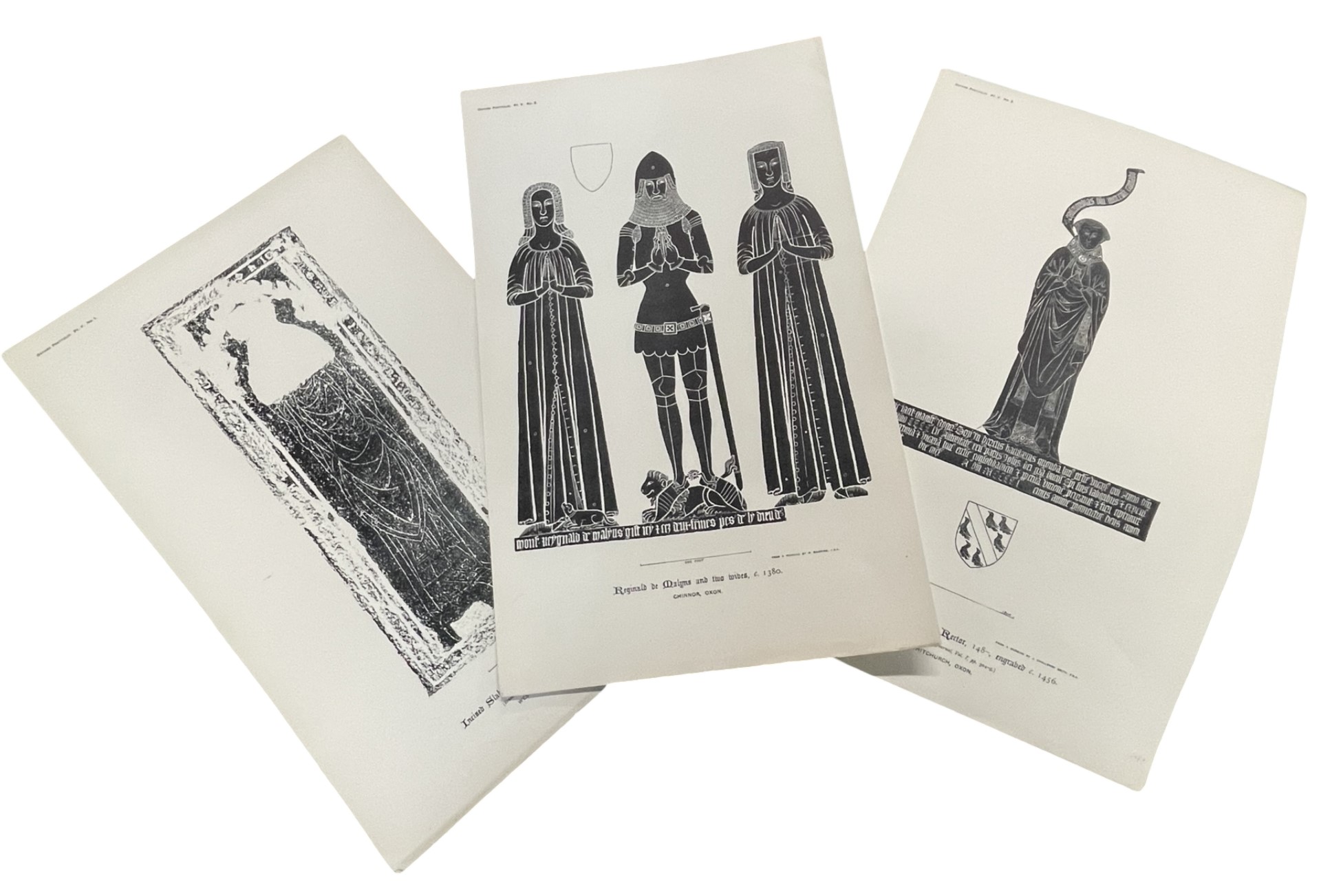 ONE BOX: The Oxford Portfolio of Monumental Brasses / Portfolio of the Monumental Brass Society - Image 15 of 20