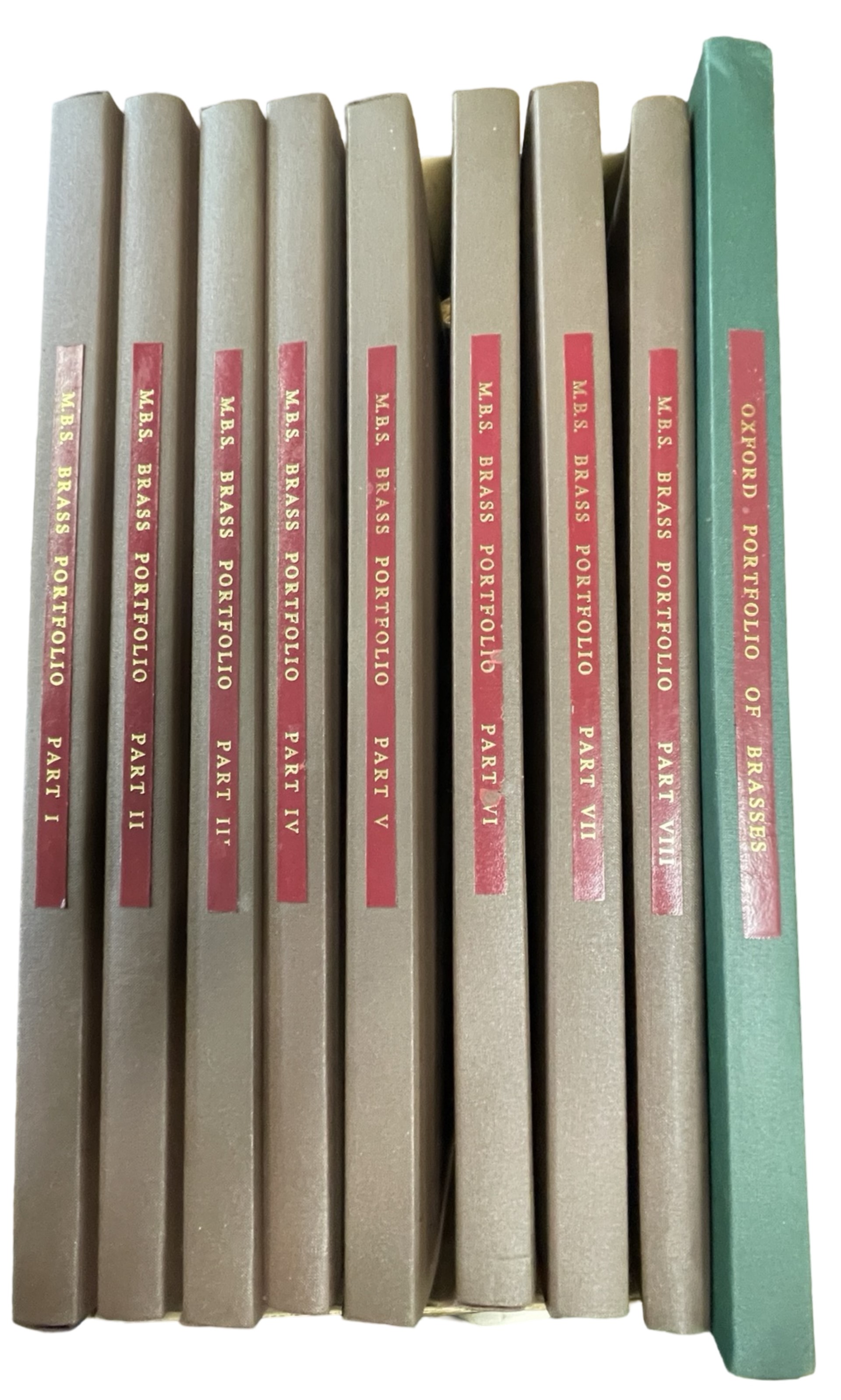 ONE BOX: The Oxford Portfolio of Monumental Brasses / Portfolio of the Monumental Brass Society - Image 20 of 20