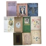 Bookbinding. 10 Volumes. All nicely bound in decorative bindings, mostly early 20th. Includes A