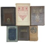 Six copies of The Rubaiyat of Omar Khayyam. Including 1935, light blue Morocco, 24mo, col plates,