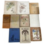 Bookbinding. 10 Volumes. Nicely bound in decorative bindings. Mostly early 20th. Includes Nature