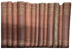 ONE BOX: HARLEIAN SOCIETY REGISTERS. Various bound compendiums of London Registers from the middle