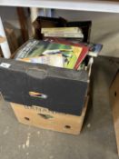 Two boxes of books