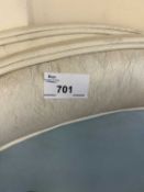 Two matching sets of bed ends and irons