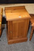 Pine bedside cabinet