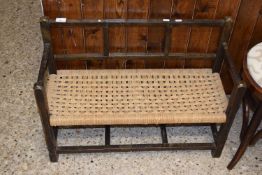 Small sizal covered stool