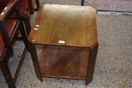 Early 20th Century octagonal two tier occasional table