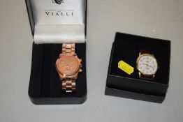 Two boxed gents wristwatches