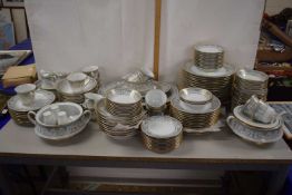 Quantity of Noritaki Polonaise gilt decorated table wares