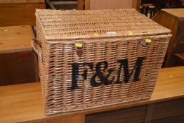 A Fortnum & Mason picnic hamper