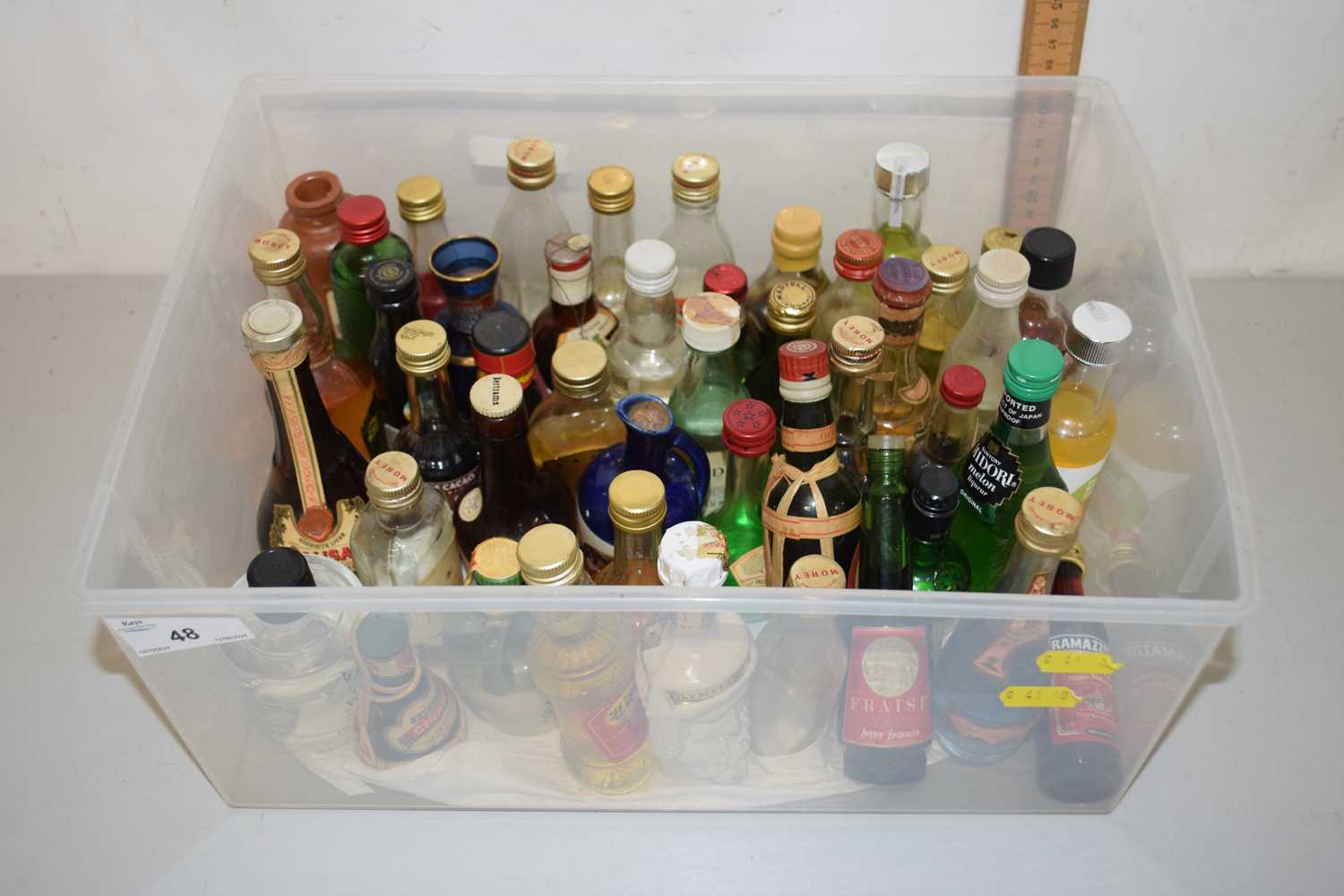 Quantity of various spirit miniatures