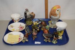 Mixed Lot: Beswick model birds and other ceramics