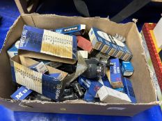Box of various radio valves
