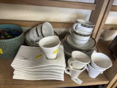 Quantity of assorted tea wares