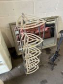 An iron saucepan stand