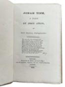 Atkin (John), Jonah Tink, a poem, 1st edition, Newark: printed for the author, 1823, paper over