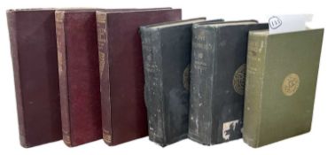 HARDY [Thomas] Six volumes. Including REVIEW COPY Late Lyrics and Earlier with many other verses,