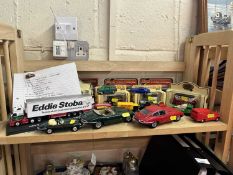 Qty of model cars and trucks