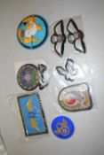 Quantity of modern and reproduction military insignia to include American USSAF 8th bomber group,