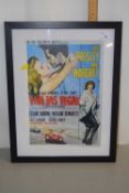 Reproduction Viva Las Vegas film poster
