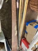 Mixed Lot: Pool cues etc