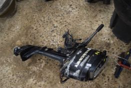 A Mercury outboard motor