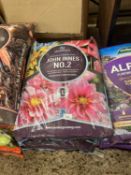 Five bags of John Innes No 2 35 ltr compost