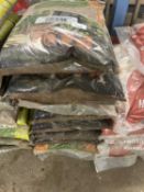 Ten bags of horticultural sharp sand