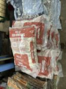 Ten bags of Savannah Rose pebbles, 20-50mm