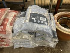 Eleven bags of multi-mix 8-11mm chippings