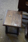 A small oak stool constructed from period timbers