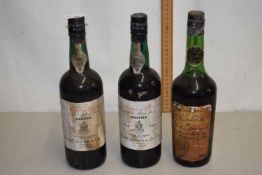 A bottle of Madeira Two Centenary Celebration for 1945 together with a further Centenary bottle