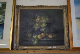 Still life print of fruit
