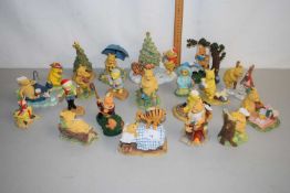 A quantity of Border Fine Arts figures including Pooh Bear, Winnie the Pooh Collection and others